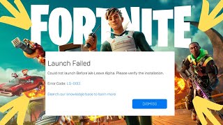 How To Fix Fortnite Error Code LS0013 [upl. by Rainie885]