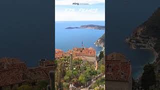 France🇫🇷 Most Beautiful Medieval Village on the French Riviera  Eye travel ming drone [upl. by Anayi]