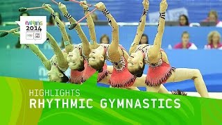 Russia Win Womens Group Rhythmic Gymnastics Gold  Highlights  Nanjing 2014 Youth Olympic Games [upl. by Orapma681]