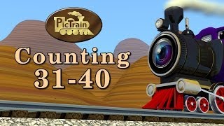 Counting 3140 Learn Numbers 3140 on the PicTrain™ [upl. by Yhcir231]