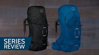 Osprey Aether Backpack Series Review [upl. by Danny]