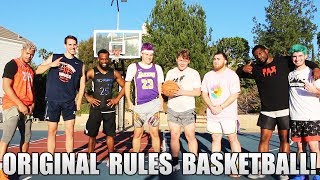 2HYPE PLAYS BASKETBALL WITH ORIGINAL NAISMITH RULES [upl. by Ofloda]