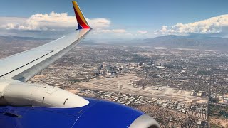 Southwest Airlines Flight From San Jose to Las Vegas [upl. by Pinckney634]