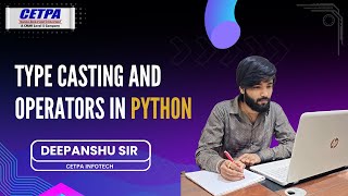 Type Casting and Operators in Python  Complete Guide [upl. by Oinimreh934]