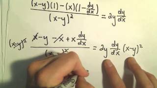 Implicit Differentiation  More Examples 4 [upl. by Iek]