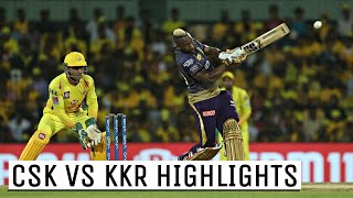 CSK vs KKR Full Highlights IPL 2019 Match 23  Chennai Super Kings vs Kolkata Knight Riders [upl. by Mansoor]