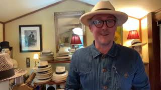 How to reshape the brim of your panama hat [upl. by Elrod]