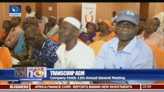 Transcorp Company Holds 11th Annual General Meeting [upl. by Euqinemod548]