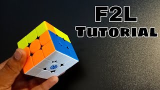 How to Solve a 3x3x3 Rubiks Cube with CFOP Method  Full intutive F2L  Hindi Urdu [upl. by Munster539]