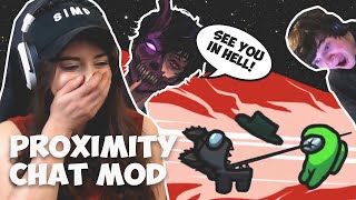 Hilarious New Among Us Proximity Mod  Feat Corpse Tubbo Botez Minx 5upp CourageJD and more [upl. by Oj144]