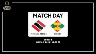 Trinidad amp Tobago vs Grenada  Concacaf Qualifiers  Road to 2026 [upl. by Melamed]