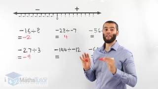 Maths Help  38 Division of Directed Numbers [upl. by Ozmo266]