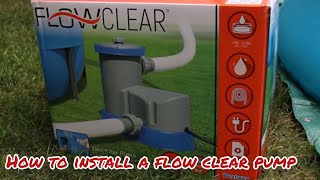 How To Install A FlowClear Pool Pump [upl. by Haidabez]