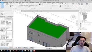 14  Telhado e Platibanda  Revit Sobrado na prática [upl. by Duj]