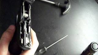 Glock Magazine Catch Spring Trick for Easy Replace [upl. by Mailiw]