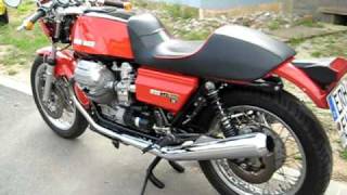 Moto Guzzi Le Mans II  cold [upl. by Yardna]