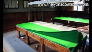 Snooker Table Recloth by Keith Davis [upl. by Akeemaj]