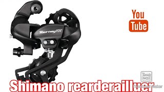 HOW TO INSTALL AND ADJUST NEW SHIMANO REAR DERAILLEUR FOR MOUNTAIN BIKE [upl. by Burrus]