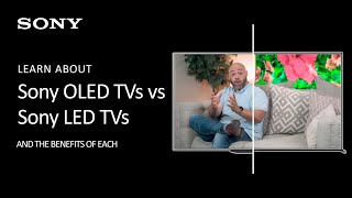 Sony  Learn About The Differences Between BRAVIA XR OLED and LED TVs [upl. by Shepp750]