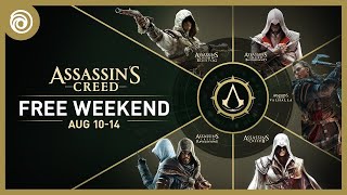 Assassins Creed Free Weekend  del 10 al 14 de Agosto [upl. by Vachill]