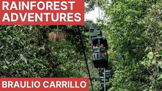 Rainforest Adventures Braulio Carrillo AWESOME day trip from San Jose Costa Rica [upl. by Eerased702]