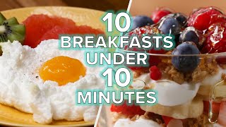 Breakfasts In Under 10 Minutes [upl. by Ladiv546]