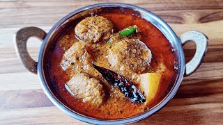 Kanch Kolar Kofta Curry  Bengali Style  Raw Banana Kofta Curry Recipe  Sumis Cooking Corner [upl. by Nyleimaj]