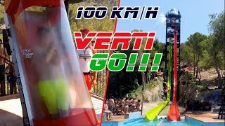 HIGHEST WATERSLIDE IN EUROPE VertiGO  Aqualandia  Benidorm  offslide [upl. by Elcin]