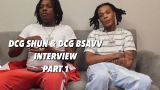 DCG Shun amp DCG BSavv on facing juvenile life together amp having the same judge as Chief Keef  More [upl. by Viens]