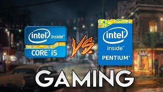 Pentium vs i5 Gaming  Which one has the best value [upl. by Scrivenor]