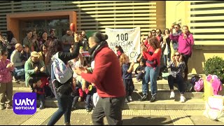 Apoderados de la Escuela Armando Dufey de Temuco se movilizan denunciando falta de clases de música [upl. by Reddin645]