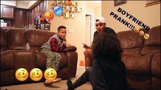 I HAVE A BOYFRIEND PRANK ON BIG BROTHER HE GRABBED ME😱 500 SUBS AND ILL GET HER BACK GOOD [upl. by Ennairb494]