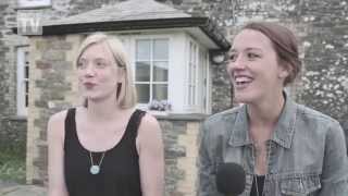 Stars Jessica Ransom and Robyn Addison say love is in the air on Doc Martin [upl. by Hcire]