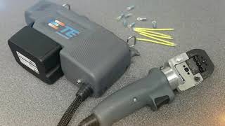 TE Connectivity How to Use Manual and Power Crimp Tools [upl. by Nnayelhsa]