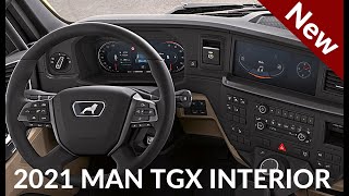 2021 MAN TGX INTERIOR Look cabin [upl. by Elrebma]