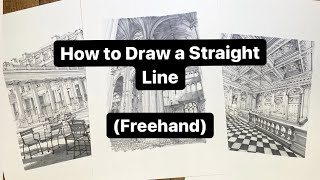 HOW TO DRAW A STRAIGHT LINE [upl. by Ruhtra81]