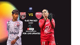 Sabitra Bhandaris Team Guingamp vs Dijon Foot  LIVE  French Womens League [upl. by Auberbach]