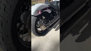 Street Bob 114 Straight Pipe [upl. by Baggs246]