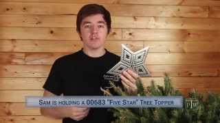 How to install a tree topper [upl. by Nueoras]