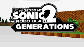 Sonic Robo Blast 2  SRB2 Generations GreenflowerTechnohill Demo [upl. by Aliakim]