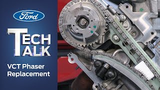 VCT Phaser Replacement  Ford Tech Talk [upl. by Atil]