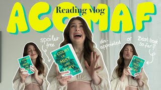 Obsessing over ACOMAF  spoiler free reading vlog [upl. by Pricilla66]