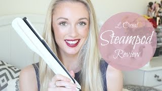 LOreal Steampod 20 Review amp Tutorial  Fashion Mumblr [upl. by Elianora312]