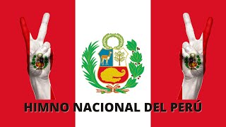 HIMNO NACIONAL DEL PERÚ ESENG [upl. by Orbadiah15]