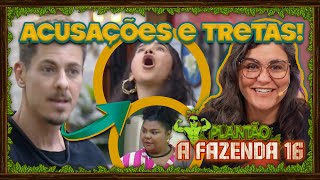 🐔AFazenda16 Tretas Sacha confronta Vanessa e Gizelly cutuca Flora descobre que não é confiável [upl. by Shornick]