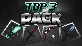 EN POPÜLER TOP 3 MİNECRAFT PVP TEXTURE PACK  SonOyuncu Skywars [upl. by Craven]