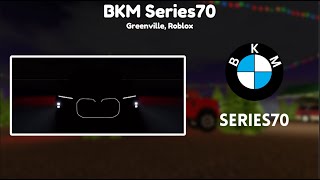 Introducing BKM Series70  Greenville Roblox [upl. by Neerak601]