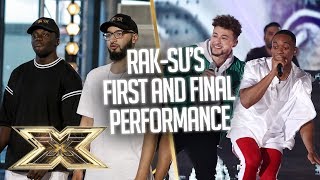 RakSus ORIGINAL HITS from their FIRST and FINAL performances  The X Factor UK [upl. by Assenyl]