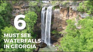 6 MUST SEE WATERFALLS In GEORGIA  Georgia Waterfalls  Toccoa Falls  Georgia Travel [upl. by Mccready395]