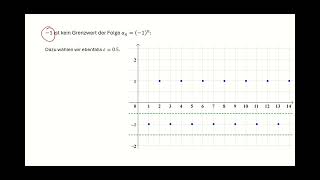 Grenzwerte von Folgen Nicht Beispiel [upl. by Pahl]
